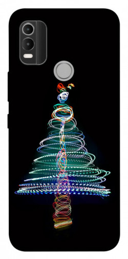 Чехол itsPrint Новогодние огоньки для Nokia C21 Plus