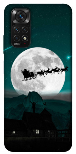 Чехол itsPrint Санта на санях для Xiaomi Redmi Note 11 (Global) / Note 11S