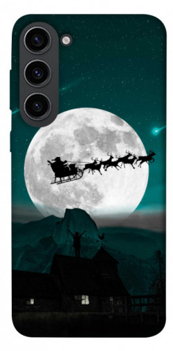 Чехол itsPrint Санта на санях для Samsung Galaxy S23