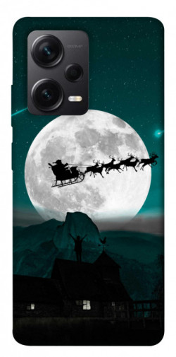 Чехол itsPrint Санта на санях для Xiaomi Poco X5 Pro 5G