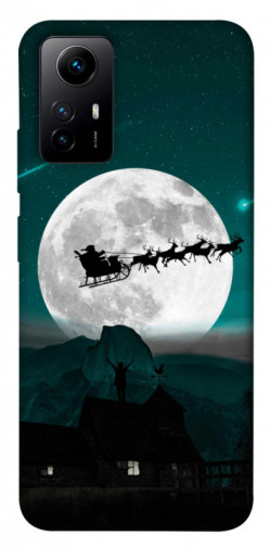 Чехол itsPrint Санта на санях для Xiaomi Redmi Note 12S