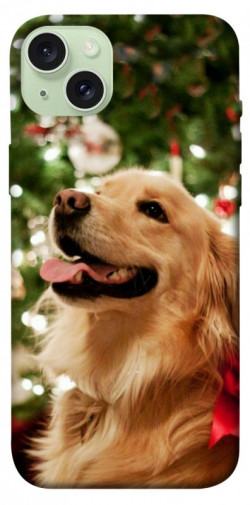 Чехол itsPrint New year dog для Apple iPhone 15 Plus (6.7")