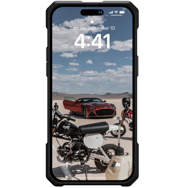 Ударопрочный чехол UAG Monarch Pro with MagSafe Leather для Apple iPhone 14 Pro Max (6.7) смотреть фото №5