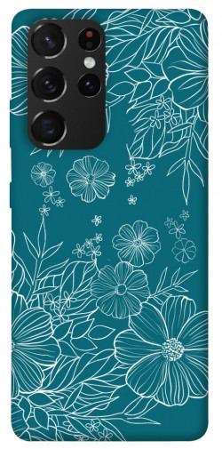 Чехол itsPrint Botanical illustration для Samsung Galaxy S21 Ultra