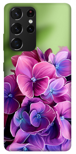 Чехол itsPrint Кружевная гортензия для Samsung Galaxy S21 Ultra