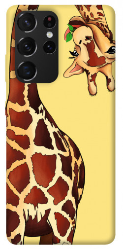 Чехол itsPrint Cool giraffe для Samsung Galaxy S21 Ultra
