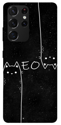 Чехол itsPrint Meow для Samsung Galaxy S21 Ultra