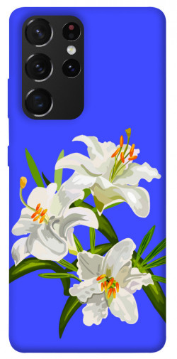 Чохол itsPrint Three lilies для Samsung Galaxy S21 Ultra