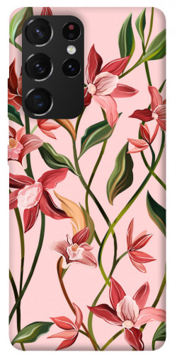 Чехол itsPrint Floral motifs для Samsung Galaxy S21 Ultra