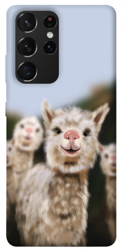 Чохол itsPrint Funny llamas для Samsung Galaxy S21 Ultra