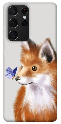 Чехол itsPrint Funny fox для Samsung Galaxy S21 Ultra