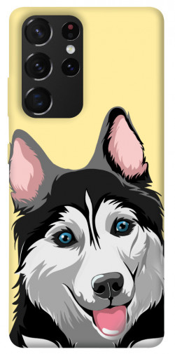 Чехол itsPrint Husky dog для Samsung Galaxy S21 Ultra