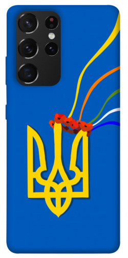Чохол itsPrint Квітучий герб для Samsung Galaxy S21 Ultra