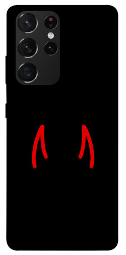 Чохол itsPrint Red horns для Samsung Galaxy S21 Ultra