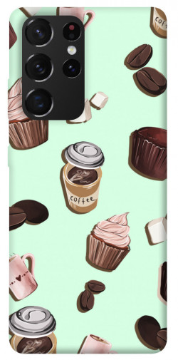 Чохол itsPrint Coffee and sweets для Samsung Galaxy S21 Ultra