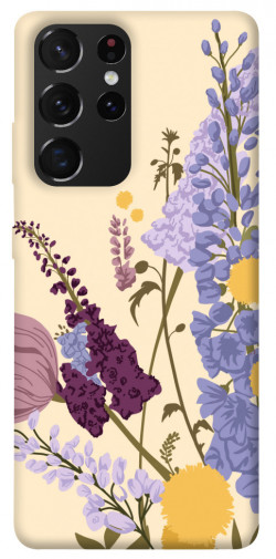 Чехол itsPrint Flowers art для Samsung Galaxy S21 Ultra