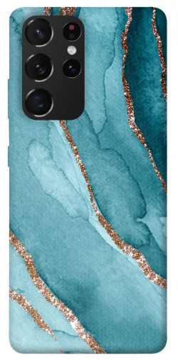 Чехол itsPrint Морская краска для Samsung Galaxy S21 Ultra