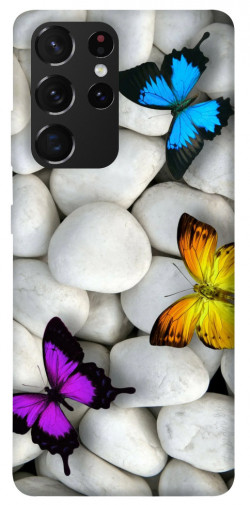 Чохол itsPrint Butterflies для Samsung Galaxy S21 Ultra
