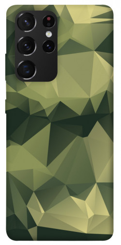 Чехол itsPrint Треугольный камуфляж 2 для Samsung Galaxy S21 Ultra