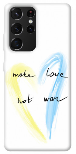 Чехол itsPrint Make love not war для Samsung Galaxy S21 Ultra