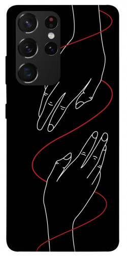 Чехол itsPrint Плетение рук для Samsung Galaxy S21 Ultra