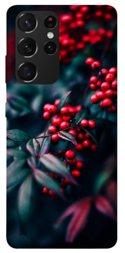 Чехол itsPrint Red berry для Samsung Galaxy S21 Ultra