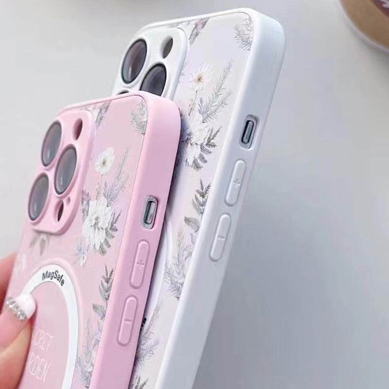 TPU+PC чехол Secret Garden with MagSafe для Apple iPhone 12 Pro Max (6.7") 2, TPU+PC, купить оптом с доставкой