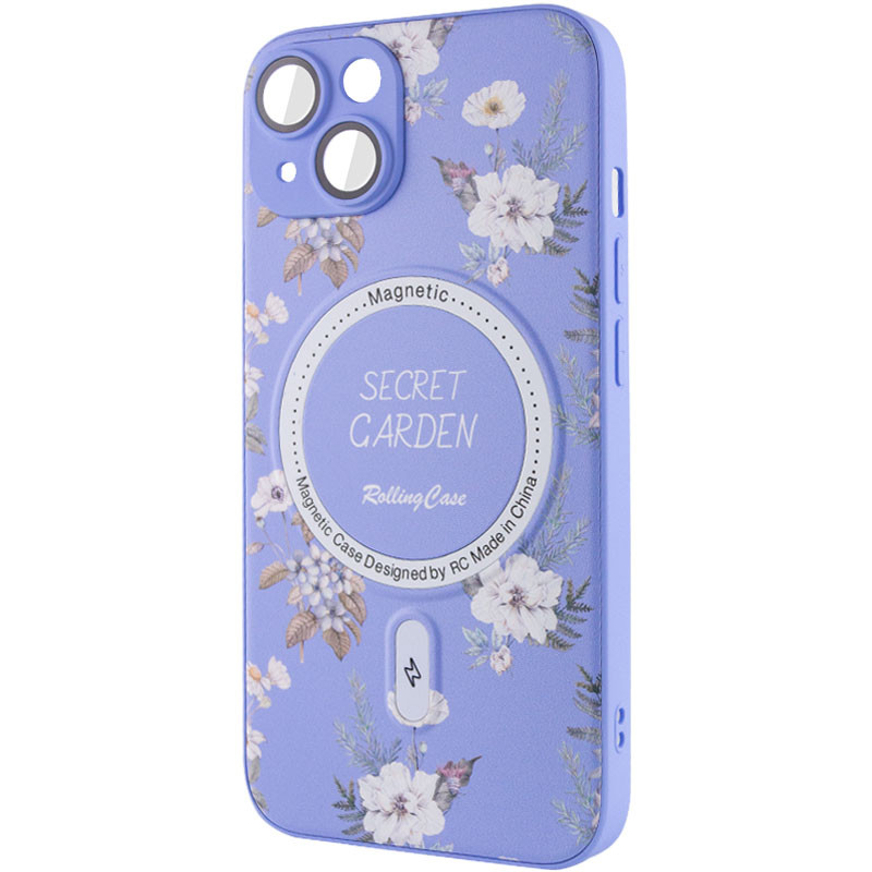 Чохол Secret Garden with MagSafe для Apple iPhone 15 (6.1) | Fashion Case на малюнкі №3