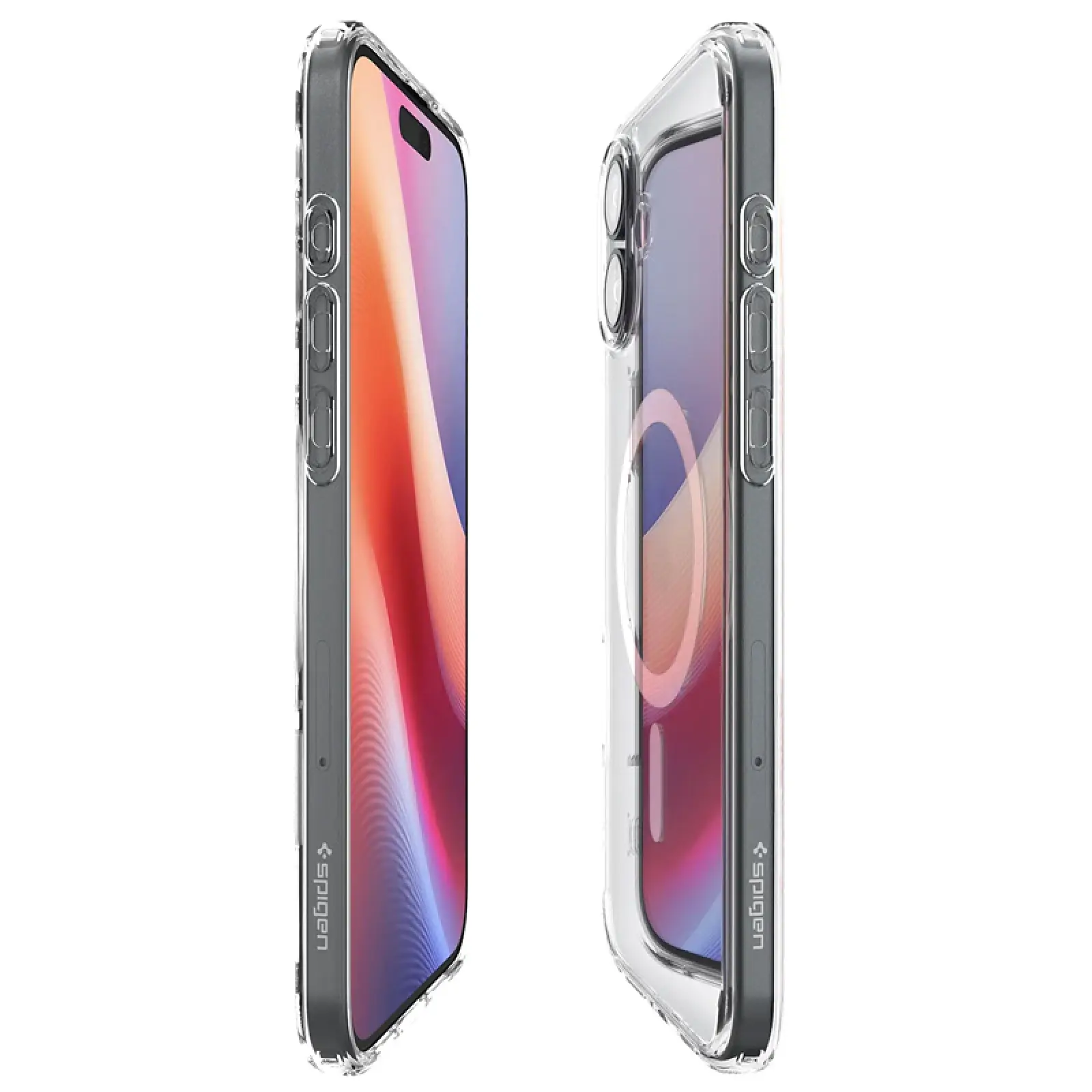 Чехол SGP Ultra Hybrid (MagFit) для Apple iPhone 17 (6.3"), Прозрачный 1, TPU, купить оптом с доставкой