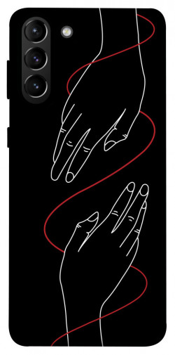 Чехол itsPrint Плетение рук для Samsung Galaxy S21+