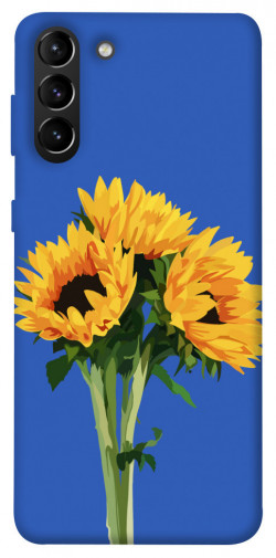 Чехол itsPrint Bouquet of sunflowers для Samsung Galaxy S21+