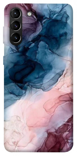 Чехол itsPrint Розово-голубые разводы для Samsung Galaxy S21+