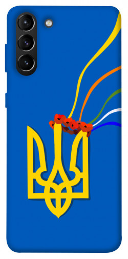 Чехол itsPrint Квітучий герб для Samsung Galaxy S21+