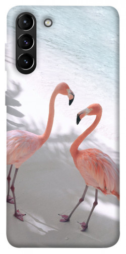 Чехол itsPrint Flamingos для Samsung Galaxy S21+