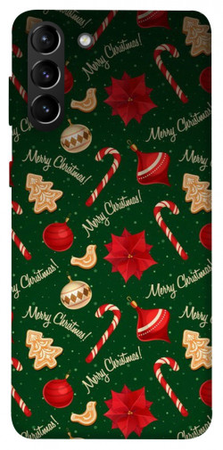 Чехол itsPrint Merry Christmas для Samsung Galaxy S21+