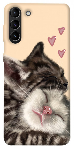 Чехол itsPrint Cats love для Samsung Galaxy S21+