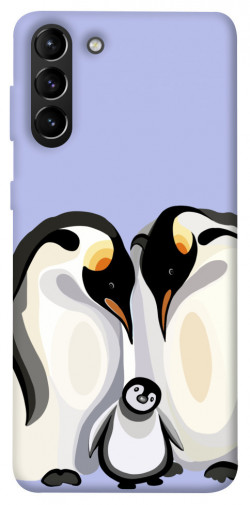 Чехол itsPrint Penguin family для Samsung Galaxy S21+