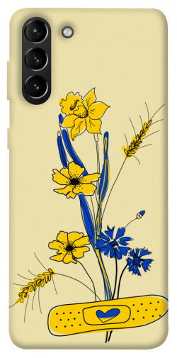 Чехол itsPrint Українські квіточки для Samsung Galaxy S21+