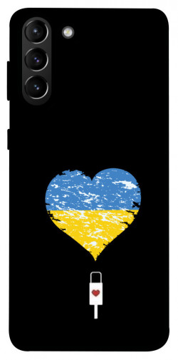 Чехол itsPrint З Україною в серці для Samsung Galaxy S21+