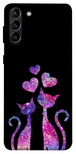 Чехол itsPrint Космические коты для Samsung Galaxy S21+