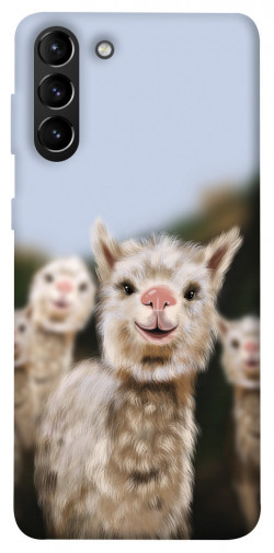 Чехол itsPrint Funny llamas для Samsung Galaxy S21+