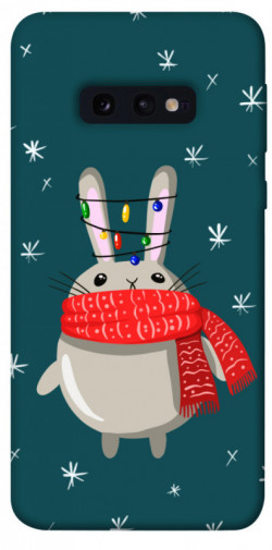 Чохол itsPrint Новорічний кролик для Samsung Galaxy S10e