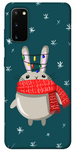 Чохол itsPrint Новорічний кролик для Samsung Galaxy S20