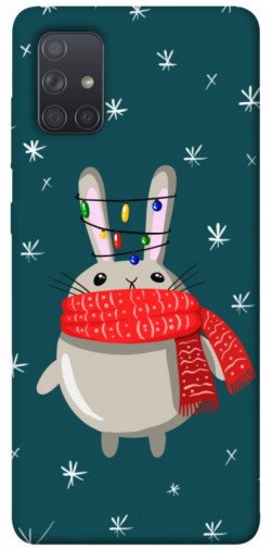 Чохол itsPrint Новорічний кролик для Samsung Galaxy A71