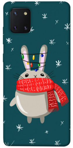 Чохол itsPrint Новорічний кролик для Samsung Galaxy Note 10 Lite (A81)