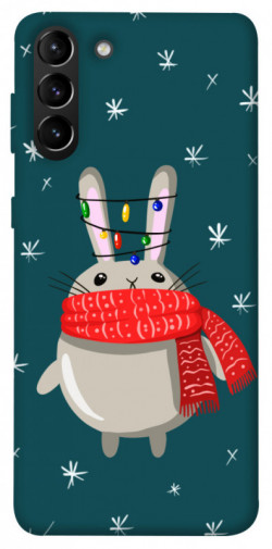 Чохол itsPrint Новорічний кролик для Samsung Galaxy S21+