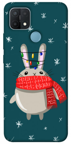 Чехол itsPrint Новорічний кролик для Oppo A15s / A15