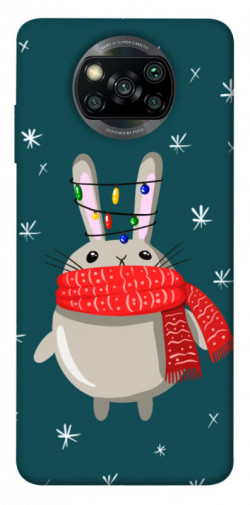 Чохол itsPrint Новорічний кролик для Xiaomi Poco X3 NFC / Poco X3 Pro