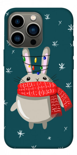 Чехол itsPrint Новорічний кролик для Apple iPhone 13 Pro (6.1")