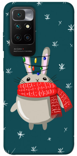 Чехол itsPrint Новорічний кролик для Xiaomi Redmi 10